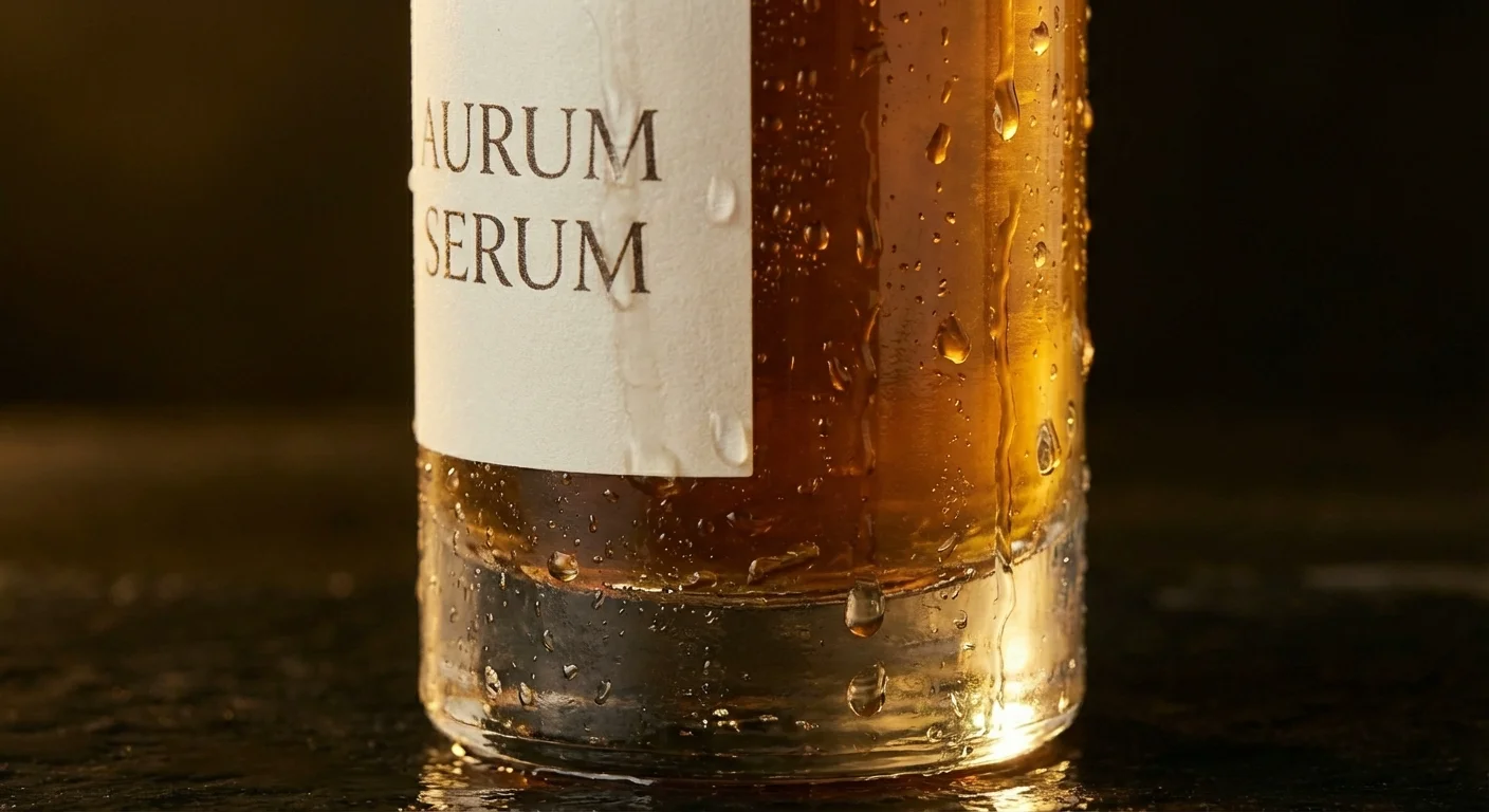 AI-generated serum — detail view